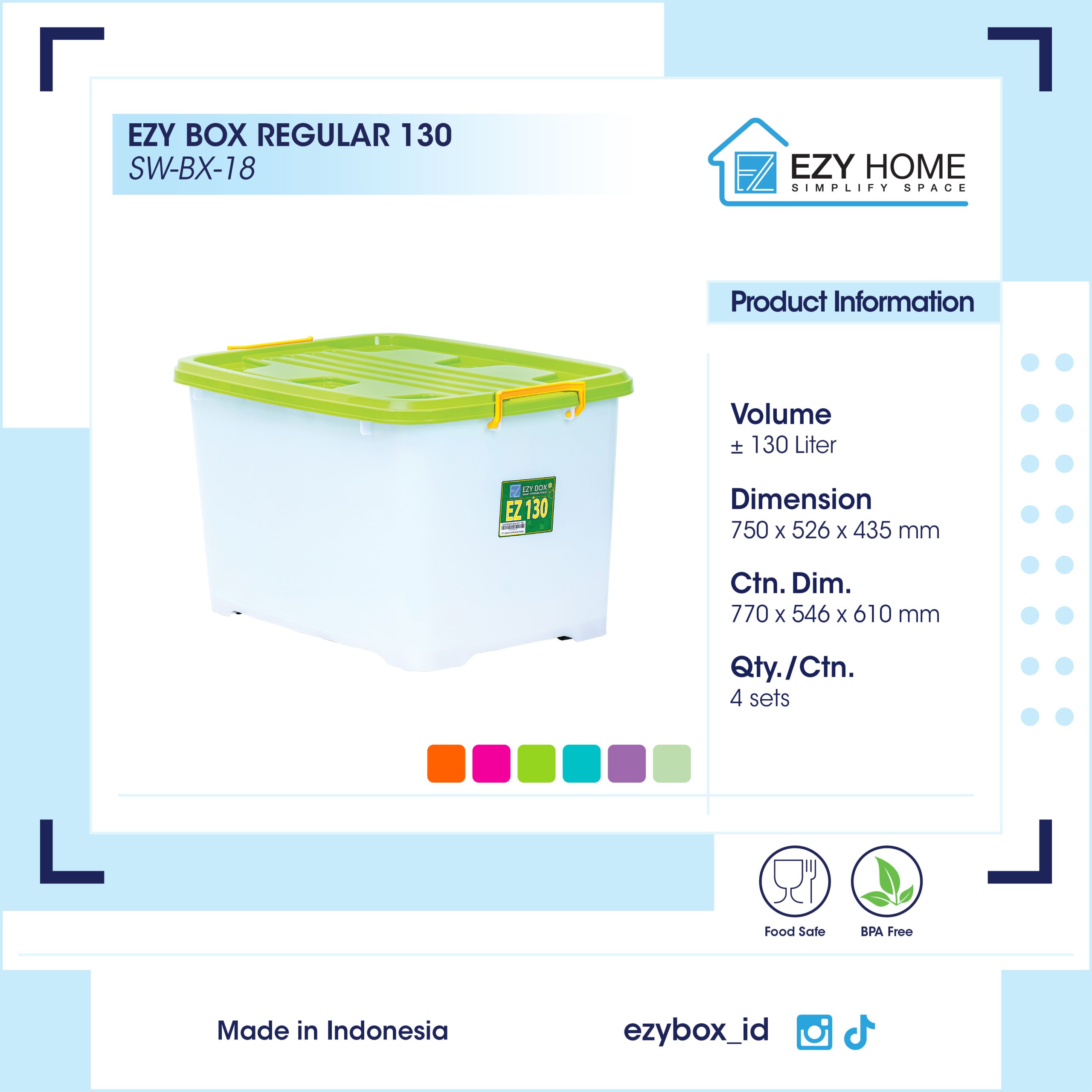 EZY BOX REGULAR 130