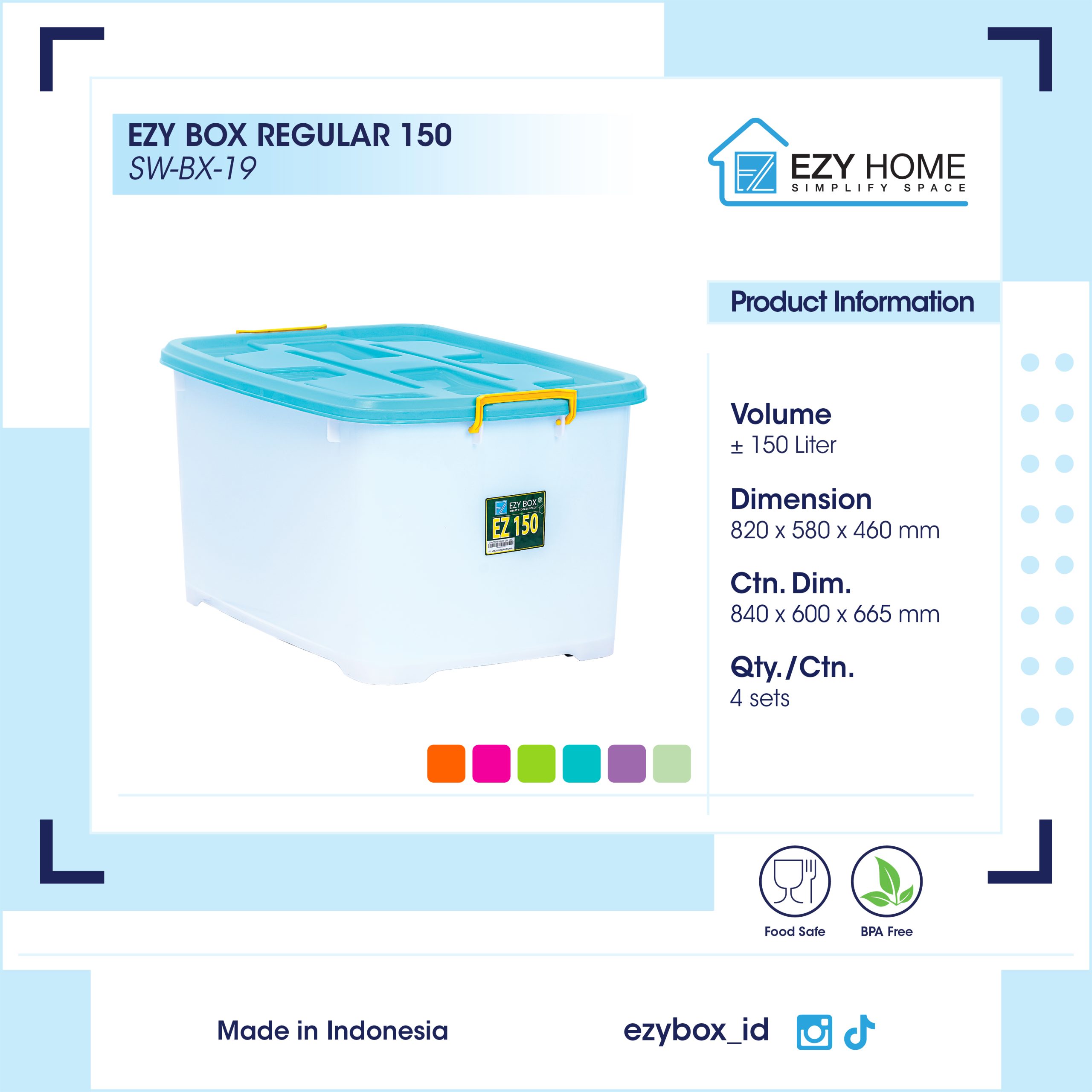 EZY BOX REGULAR 150