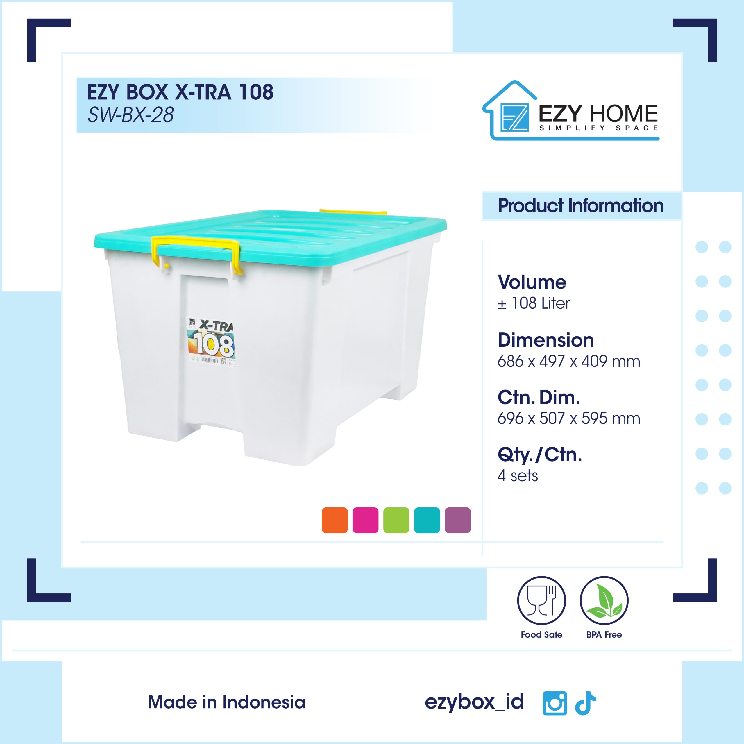 EZY BOX X-TRA 108