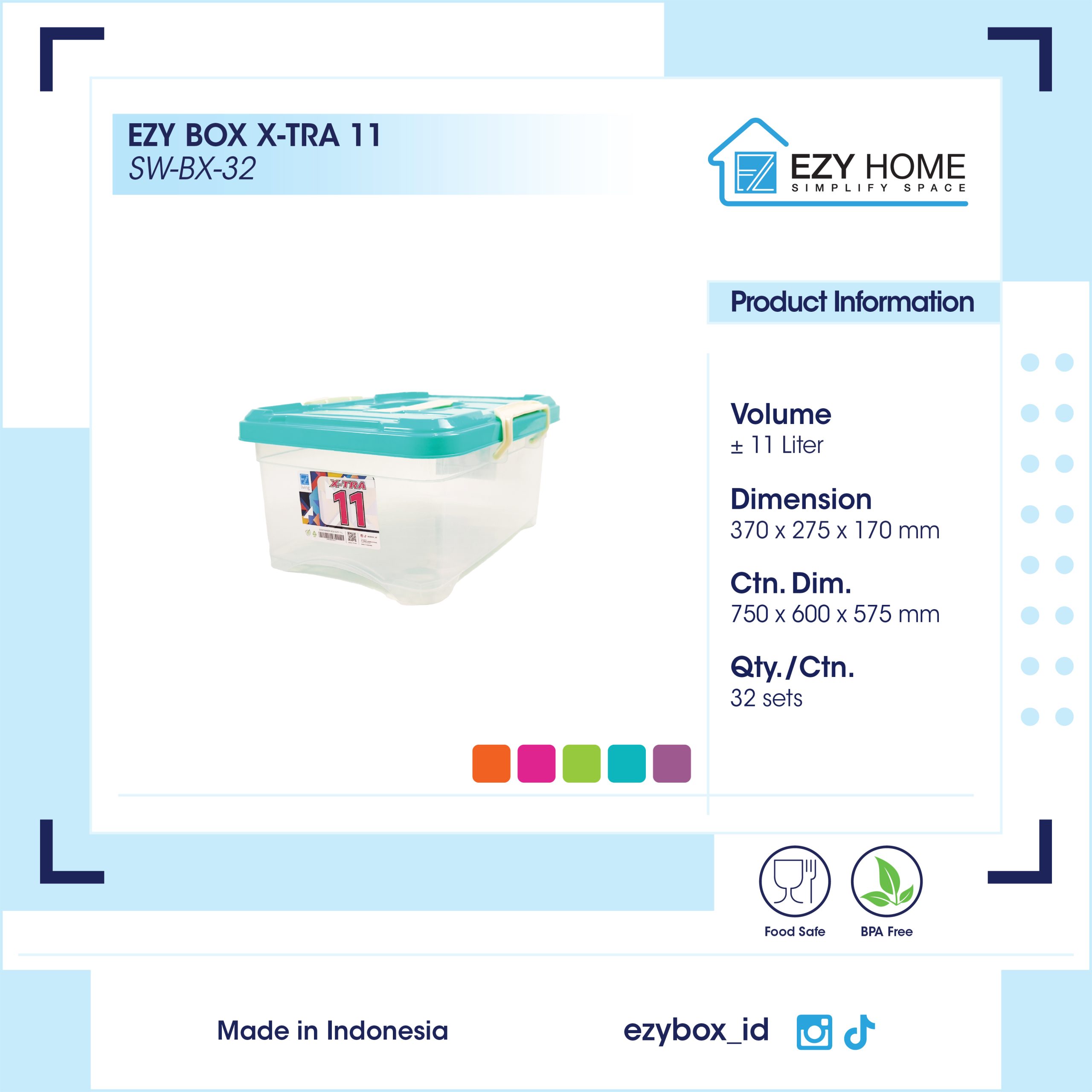 EZY BOX X-TRA 11