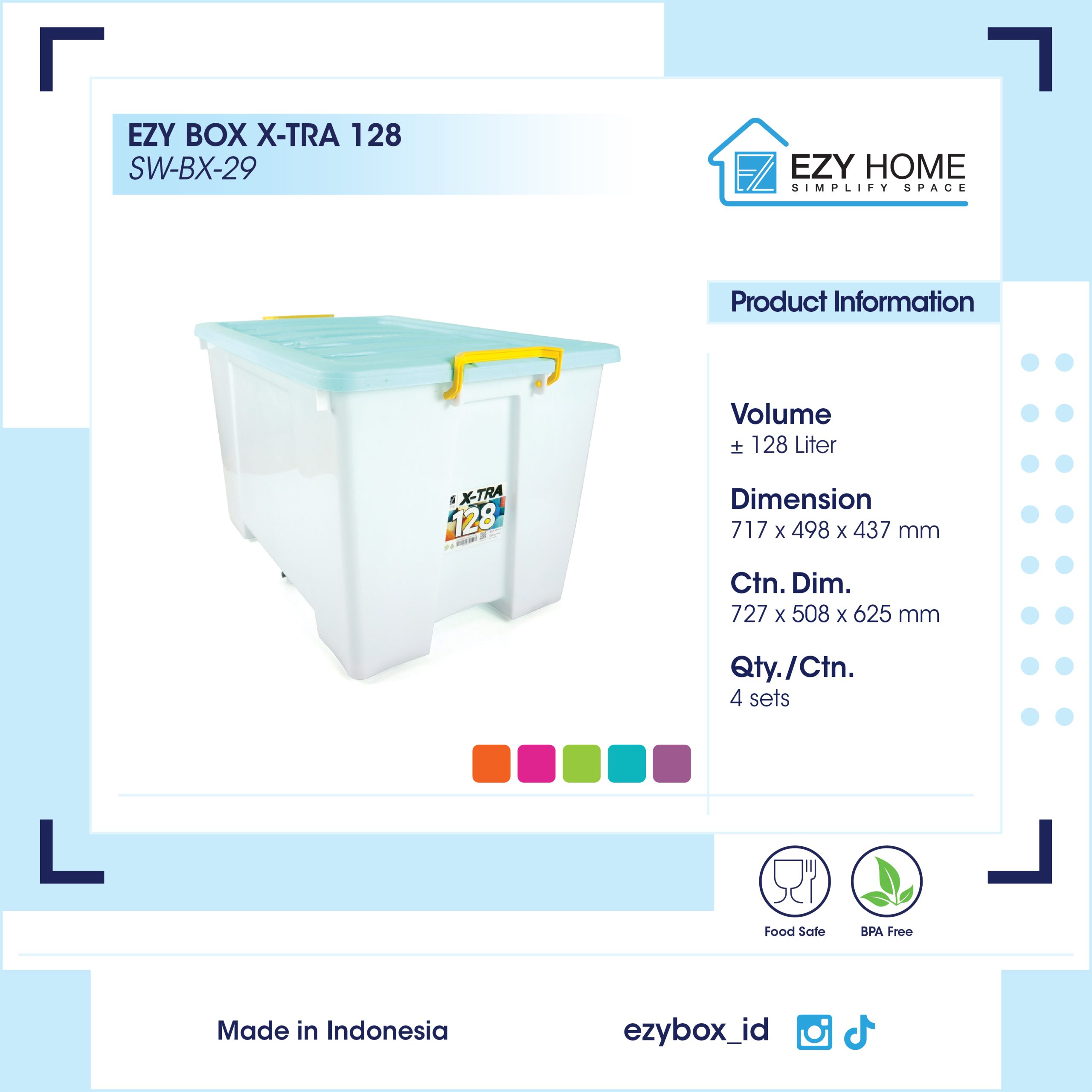 EZY BOX X-TRA 128