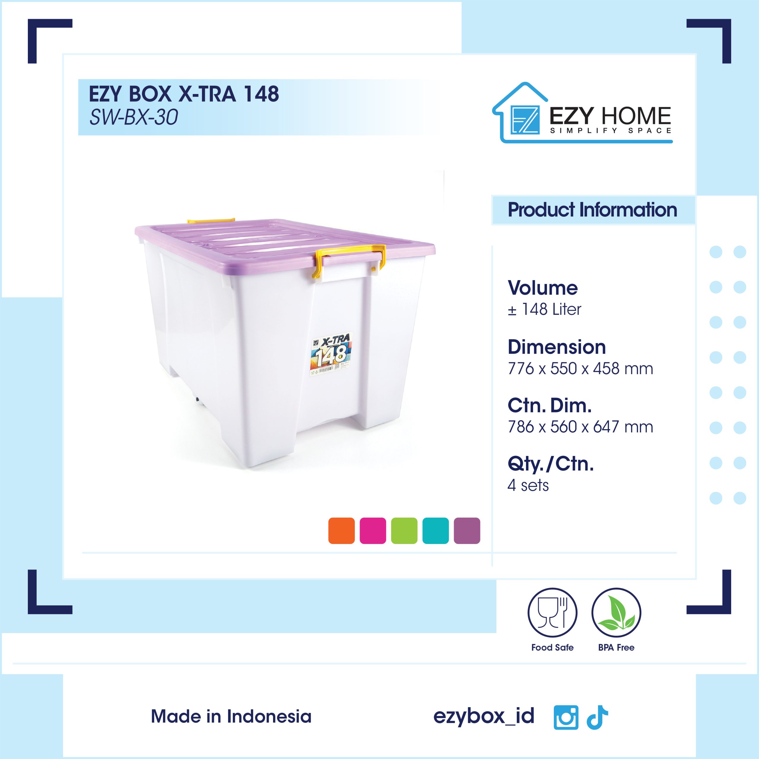 EZY BOX X-TRA 148