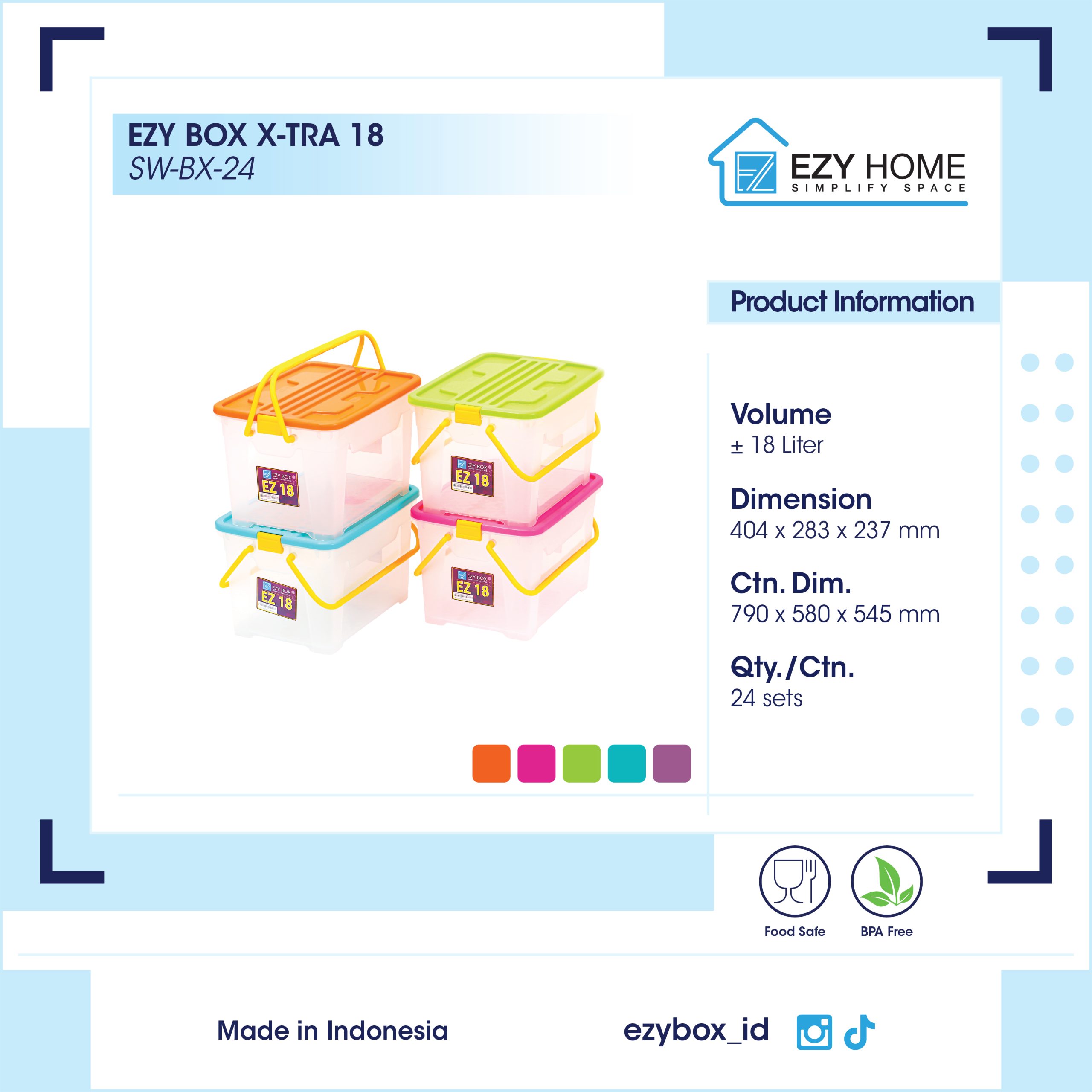 EZY BOX X-TRA 18