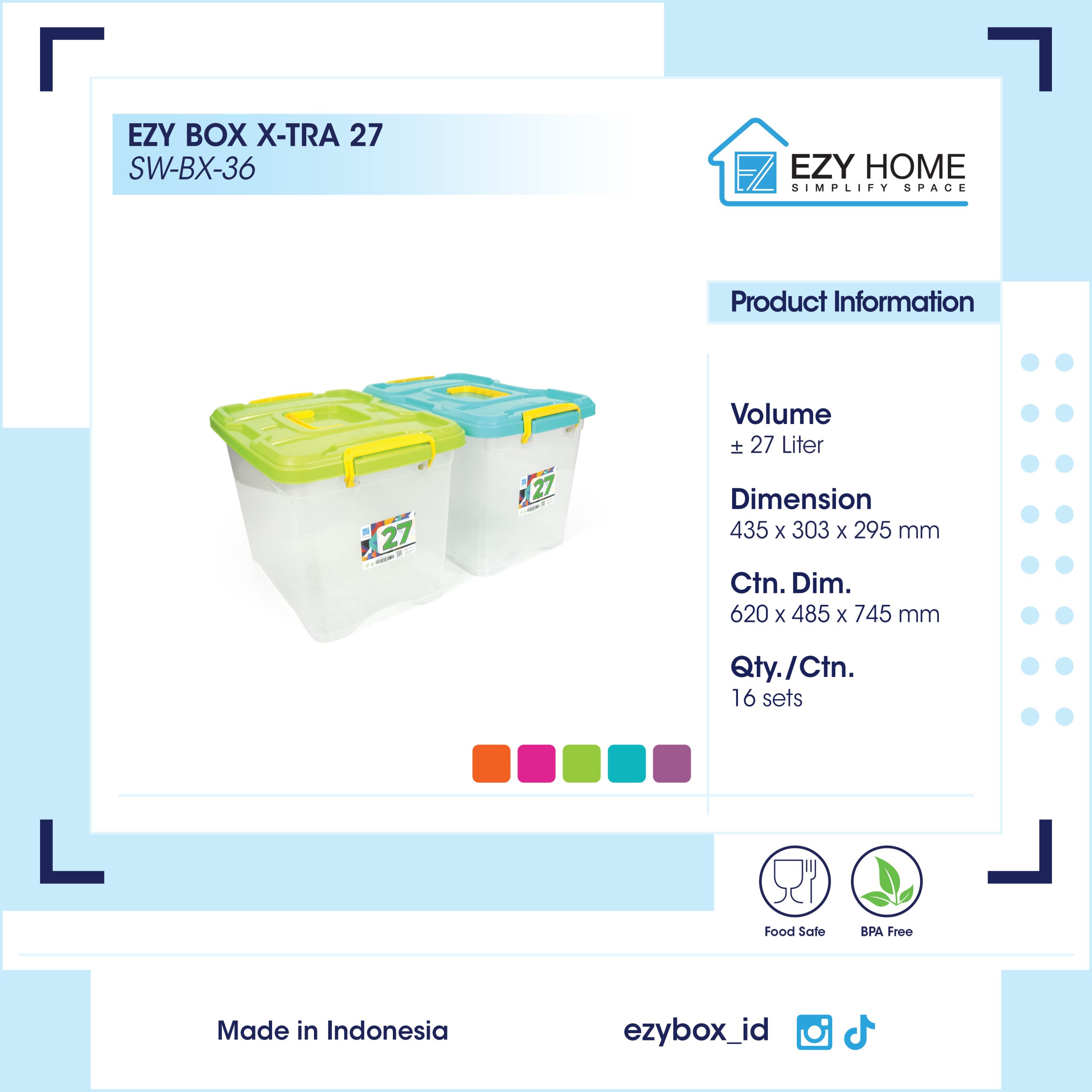 EZY BOX X-TRA 27