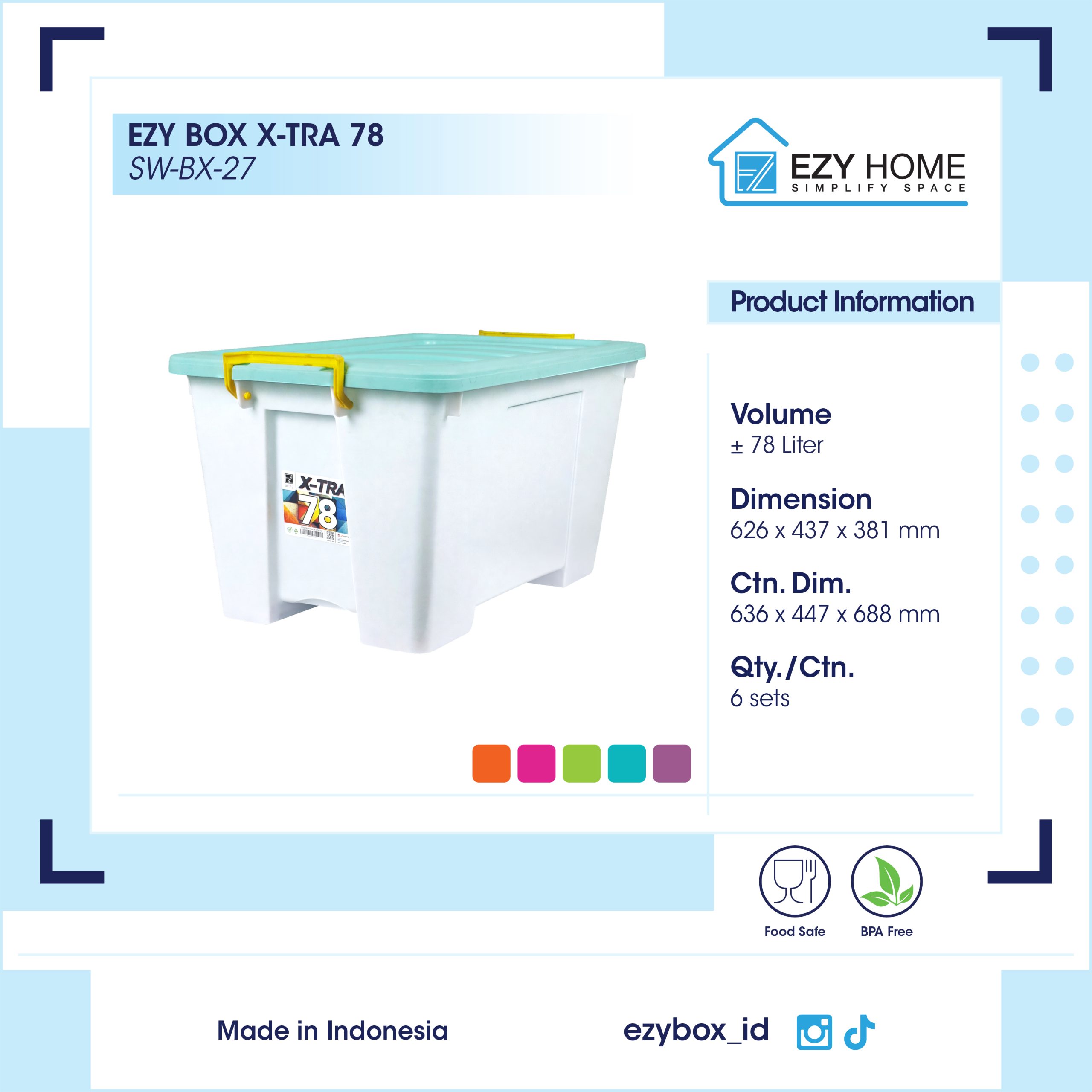EZY BOX X-TRA 78