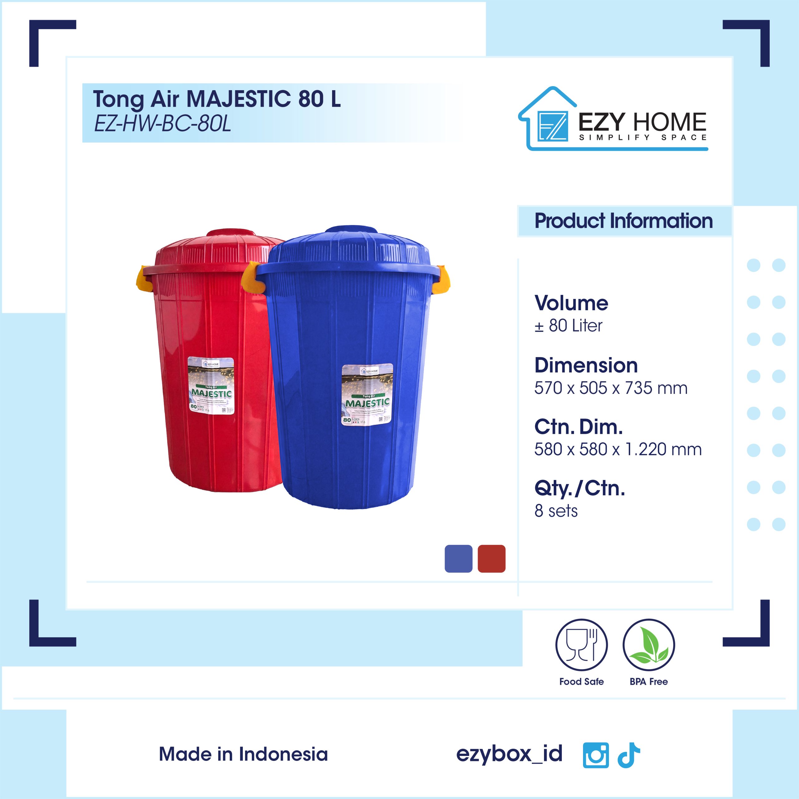 Tong Air MAJESTIC 80 L