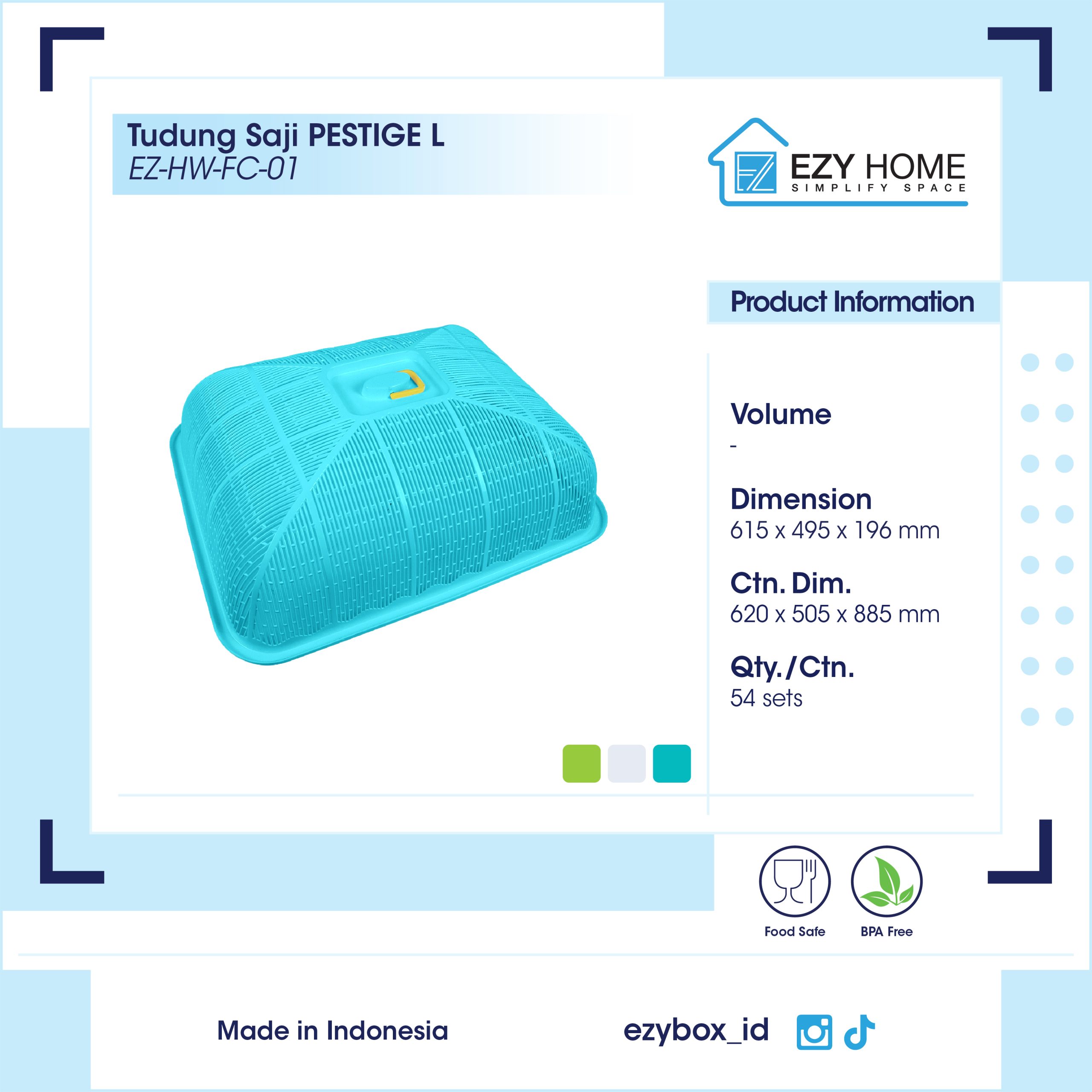 Tudung Saji PESTIGE L